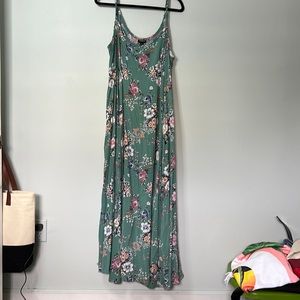 Floral maxi dress